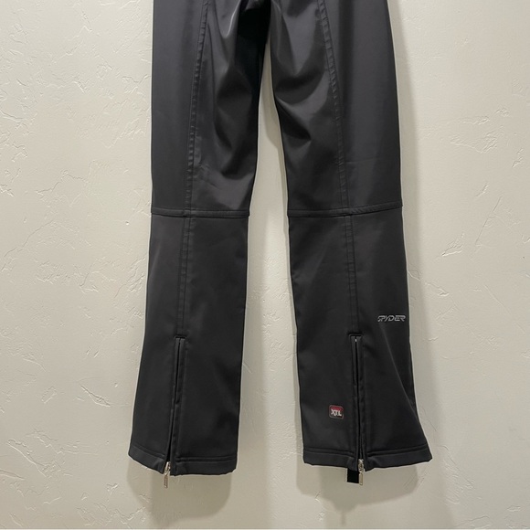 Spyder XTL Women's 8 Black Snow Pant Countess Bonded Stretch Sleek Winter Skiing - Picture 11 of 16